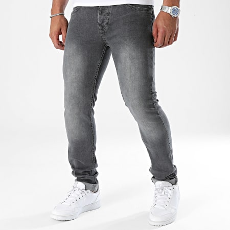 Paname Brothers - Jimmy Slim Jeans Grigio