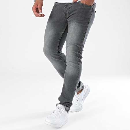 Paname Brothers - Jimmy Slim Jeans Grijs