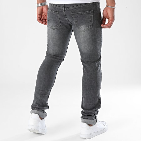 Paname Brothers - Jimmy Slim Jeans Grijs