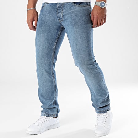 Paname Brothers - Jeans slim in denim blu