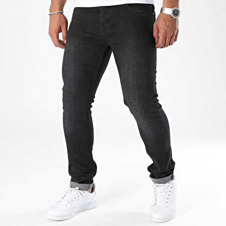 Paname Brothers - Jimmy Slim Jeans Zwart