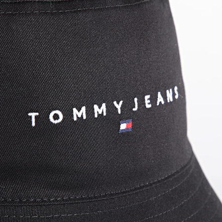 Tommy Jeans - Bob Linear Logo Bucket 2895 Nero