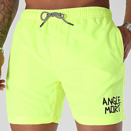 Angle Mort - Pantaloncini da bagno Angle Mort giallo fluo