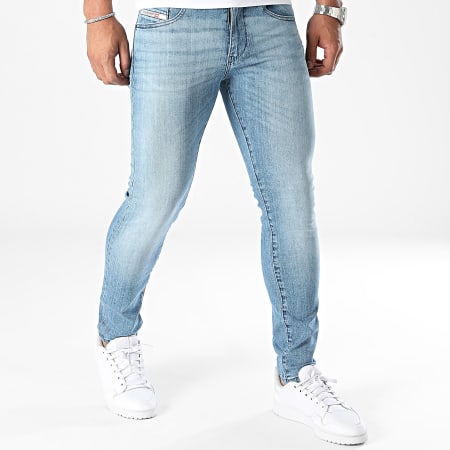 Diesel - Jean Slim D-Strukt A03562-A03558 Bleu Denim