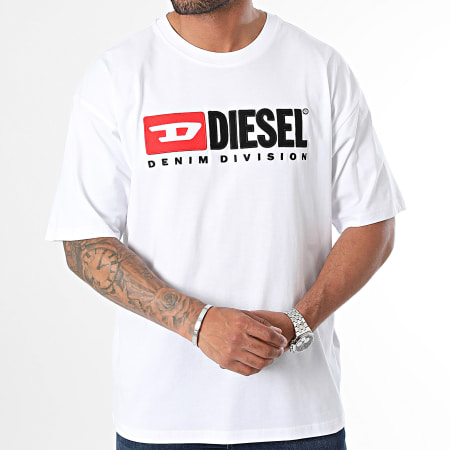 Diesel - Box Tee Shirt A14943-0GRAI Blanco