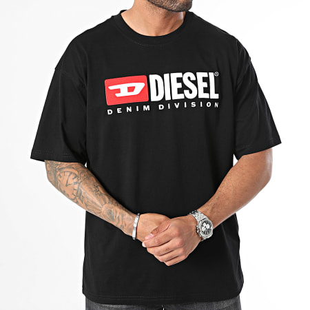 Diesel - Box Tee Shirt A14943-0GRAI Zwart