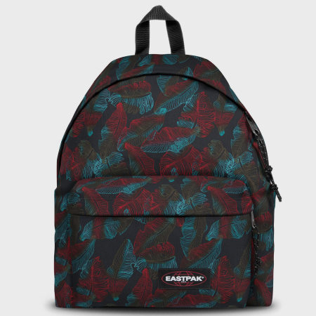 Eastpak - Mochila acolchada EK000620 Negro Azul claro Rojo