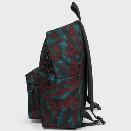 Eastpak - Mochila acolchada EK000620 Negro Azul claro Rojo