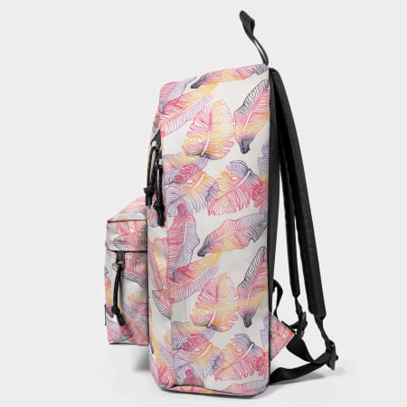 Eastpak - Mochila Out Of Office EK000767 Blanco Morado Rosa Amarillo