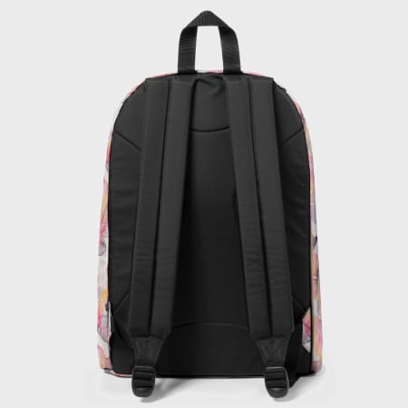 Eastpak - Sac A Dos Out Of Office EK000767 Blanc Violet Rose Jaune