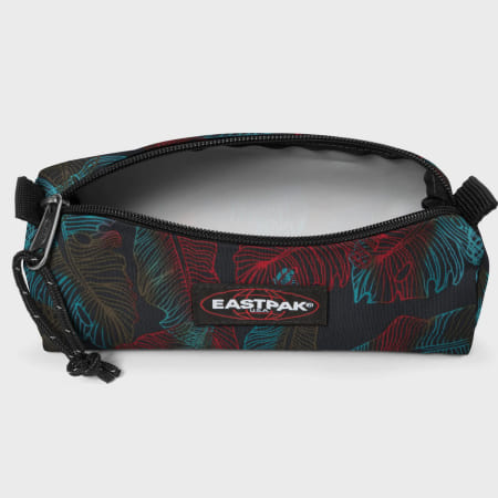 Eastpak - Trousse Benchmark Single Soft Noir Bleu Clair Rouge