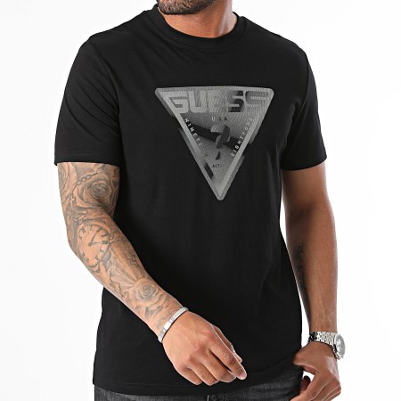 Guess - T-shirt Z4YI12-I3Z14 Zwart