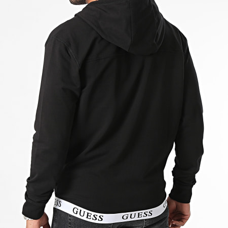 Guess - Sweat Zippé Capuche U3YQ00-KBS91 Noir