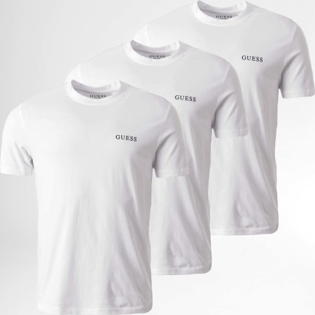 Guess - Set van 3 T-shirts U4YG52-KCAM1 Wit