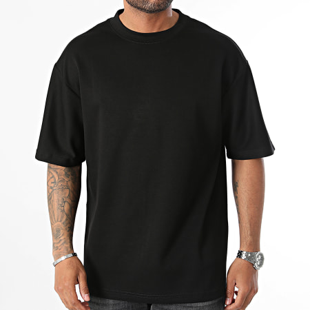 John H - Tee Shirt Oversize Large Nero