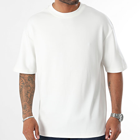 John H - Oversize Tee Shirt Large Blanco