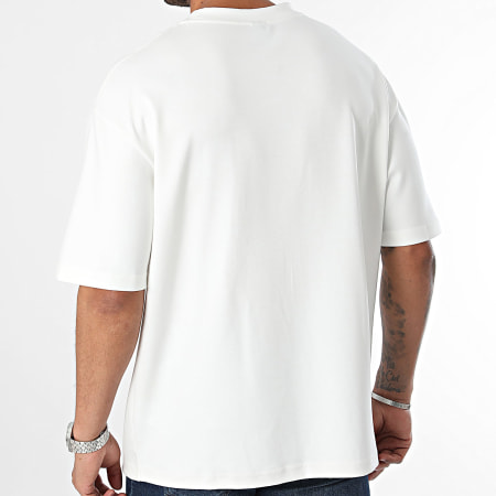 John H - Oversize Tee Shirt Large Blanco