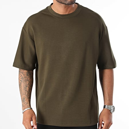 John H - Khaki Groen Oversized T-shirt