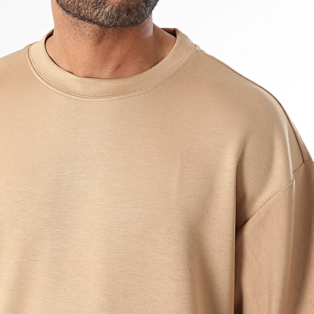 John H - Camel oversized T-shirt