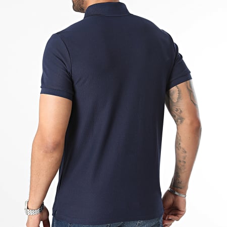 John H - Poloshirt met korte mouwen Navy