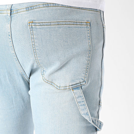 John H - Jeans regolari in denim blu