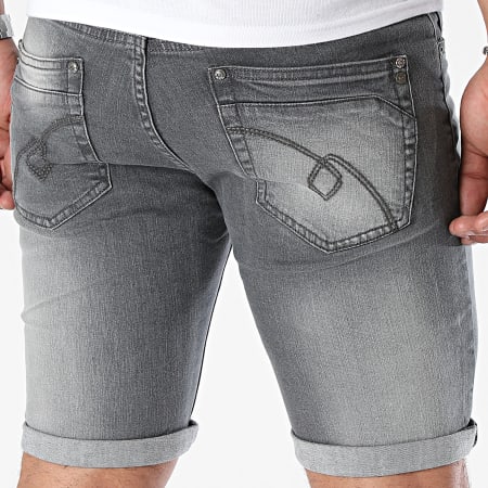 Classic Series - Pantaloncini di jeans grigi Vella