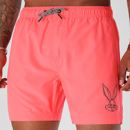 Looney Tunes - Short De Bain Angry Bugs Rose Fluo
