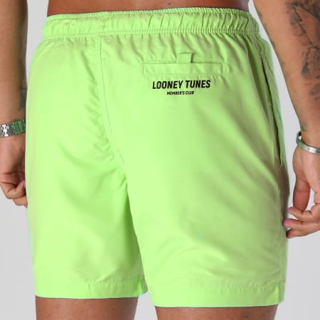 Looney Tunes - Bañador Angry Taz Verde Fluo