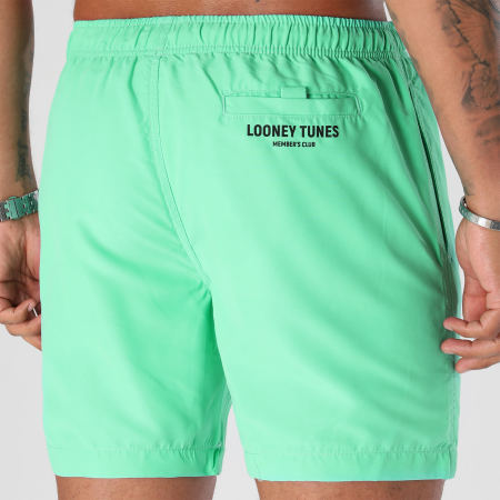 Looney Tunes - Pantaloncini da bagno Angry Taz Verde pastello