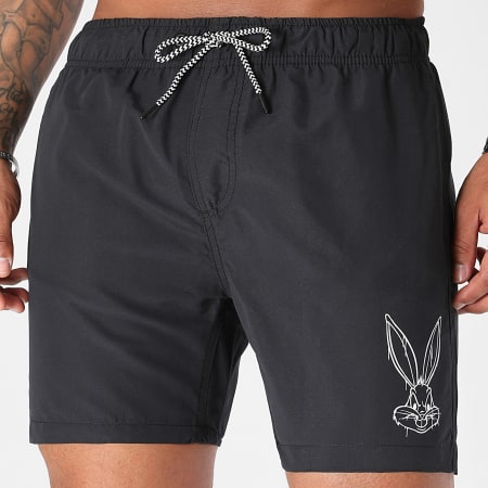 Looney Tunes - Pantaloncini da bagno Angry Bugs Nero