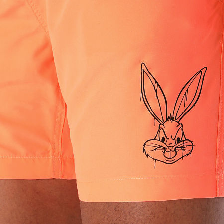 Looney Tunes - Pantaloncini da bagno Angry Bugs Arancione Fluo