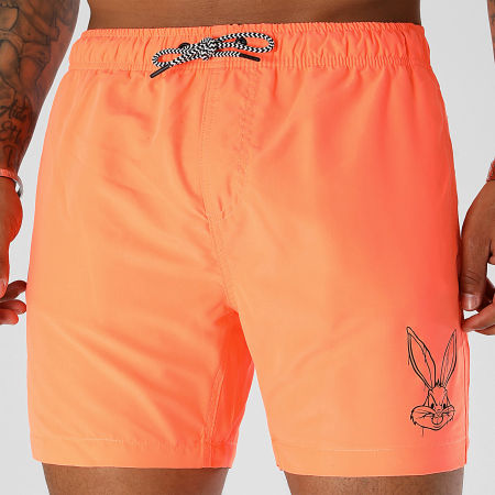 Looney Tunes - Bañador Angry Bugs Naranja Fluo