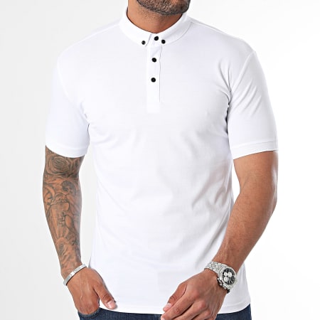 Mackten - Polo manica corta 1024 bianco