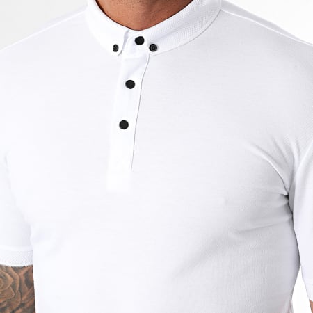 Mackten - Polo Manches Courtes 1024 Blanc