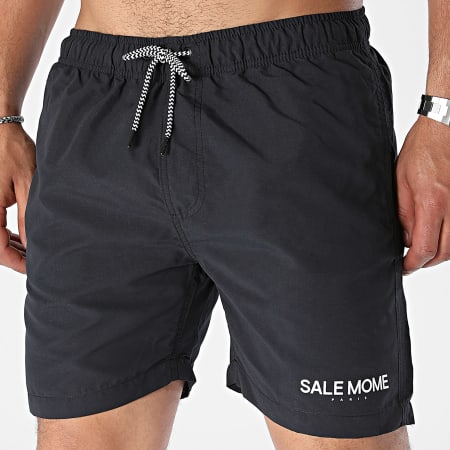 Sale Môme Paris - Zwemshort Klein Logo Zwart