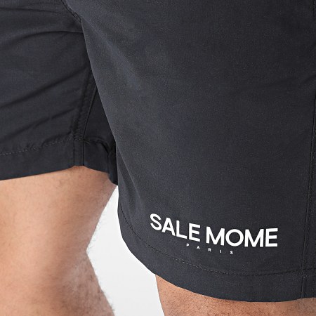 Sale Môme Paris - Zwemshort Klein Logo Zwart