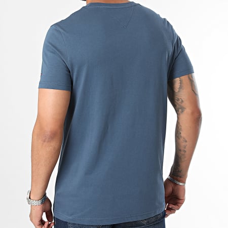 Tommy Hilfiger - Tee Shirt Slim Fit Logo 1797 Bleu Marine