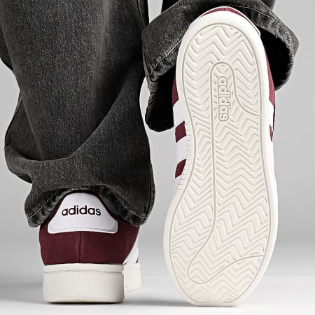 Adidas Sportswear - Baskets Grand Court Alpha 00s IH3845 Maroon Footwear White