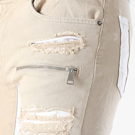 Classic Series - Donker Beige Flare Jeans