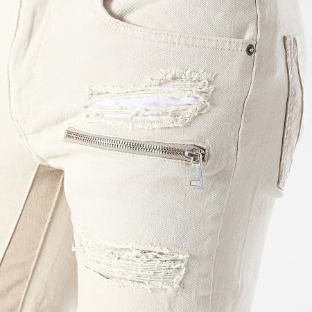 Classic Series - Beige flare jeans