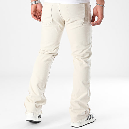 Classic Series - Beige flare jeans