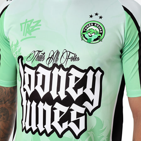 Looney Tunes - Maglia da collezione Taz verde chiaro