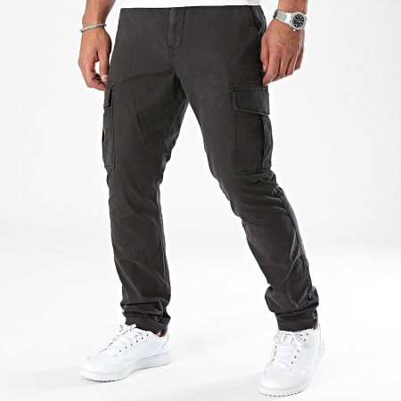 Tommy Jeans - Pantaloni cargo leggeri Austin 9489 nero