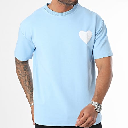 Zelys Paris - Tee Shirt Oversize Bleu Clair