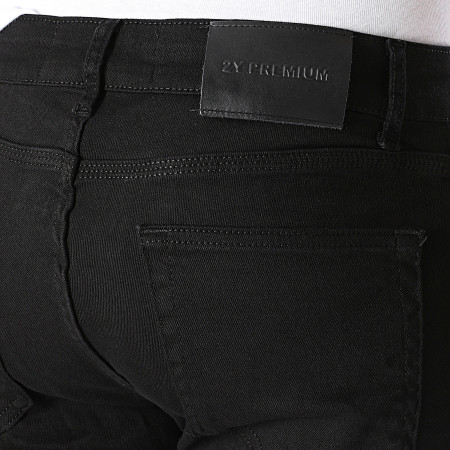 2Y Premium - Jeans neri slim