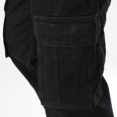 2Y Premium - Zwarte Cargo Jeans