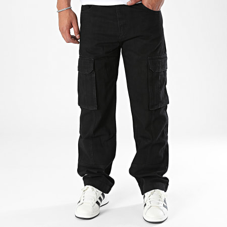 2Y Premium - Zwarte Cargo Jeans