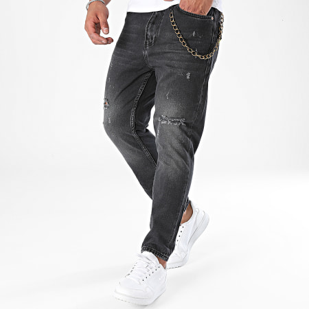 2Y Premium - Jeans neri slim