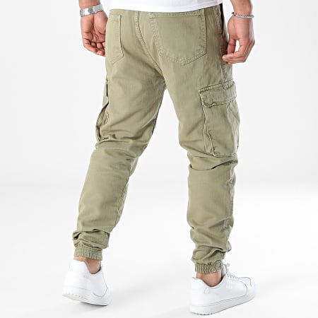 2Y Premium - Khaki groene Cargo broek