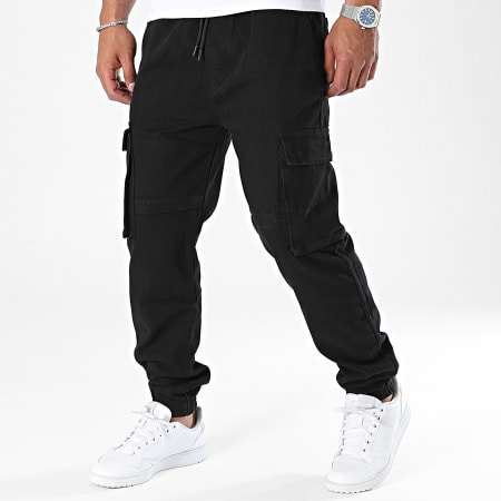 2Y Premium - Jogger Pant Cargo Nero